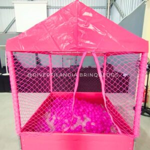 Aluguel Piscina de bolinhas Rosa